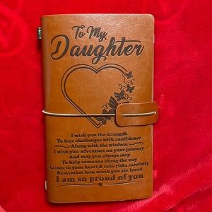 To my daughter notebook